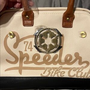 Star Wars Cream and Brown Handbag with Black Accents